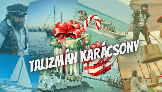 Szabadon felhasználható ajándékutalvány a Talizmán hajókon.